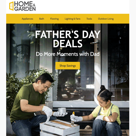 Home and Hardware Store Father's Day